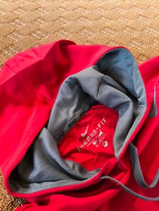 NIKE FIT RED  HOODIE