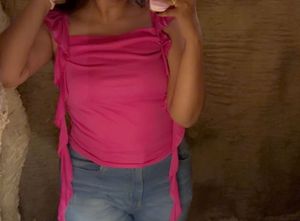 Partywear Top With Fringes
