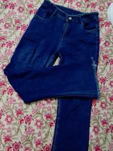 Flared Denim Jeans