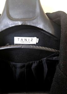 Korean Trendy Black Trench Coat