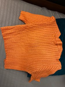 Summer Crop Button Top For Women