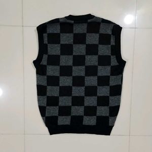 Checkerboard Sweater Vest