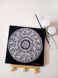 Black And White Paint
