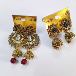 New Jhumka And Earing Set