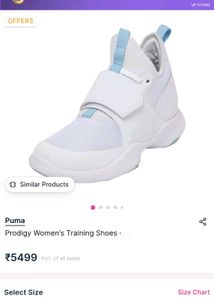 PUMA Women&#39;s White Dare Training shoes