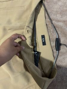 Tan high Waisted Pants
