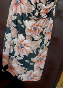 Multi Floral Print Dress For Girl Or Woman 34 Bust
