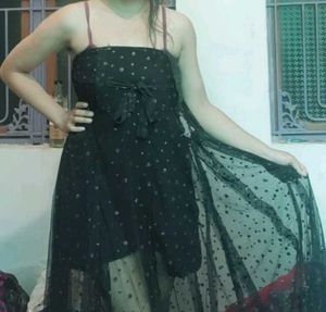 Black😍 Embellished Tulle Skirt