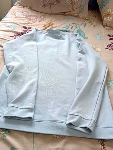 ZAARA White Polo Top