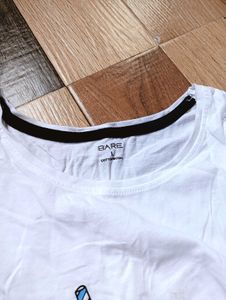 Cute White Graphic T-Shirt