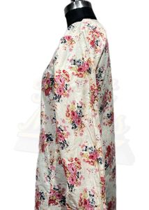 Floral Print Kurta