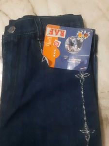 Embroidered New Bootcut Jeans