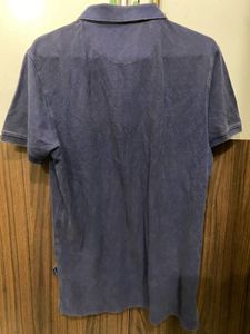Indigo Wash Navy T Shirt