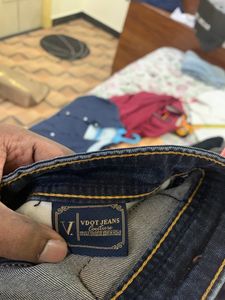 V Dot Jeans Size 30 Slim Fit