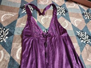 Purple Nighty Full Set