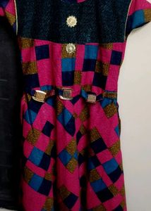 Colorful Patchwork Dress