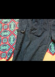 Cute Denim Pants and Two Black Leggings