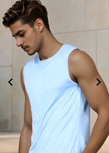 Men&#39;s White Tank Top
