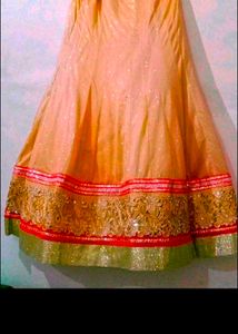 Red Golden Lehnga
