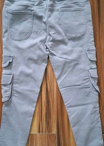 Cute grey Cargo Pant
