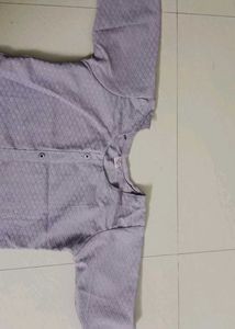 Elegant Purple Kurta