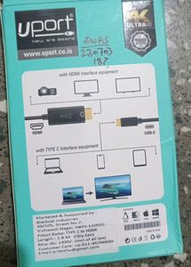 Uport Branded Type C To HDMI Cable