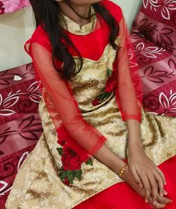 Heavy Flare Gown For Girl'