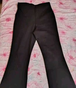 SASSAFRAS Black Bootcut Trousers