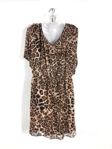 Brown Printed Dress(Women’s)