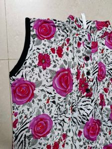 Floral Print Kurti
