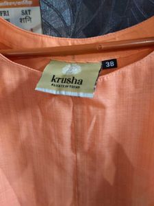 Boutique Light Orange Kurta