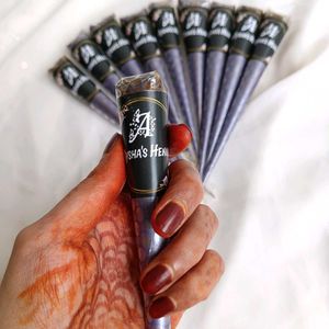 Aysha&#39;s Organic Henna Cones ( Pack Of - 2 )