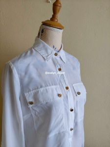 White Long Sleeve Shirt