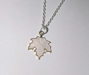 Pastel Leaf Charm Pendent- Delicate & Divine 🍁