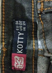 Charcoal Flare Jeans . Freebie Included