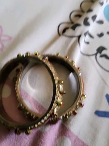 Sparkling Bejeweled Bangles