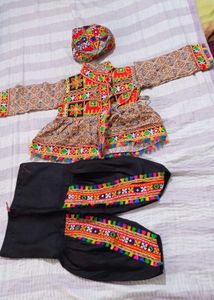 Diwali special gujarati traditional dress for baby