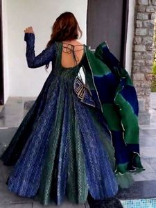 Multicolour Anarkali Salwar Set🔥🌍💜
