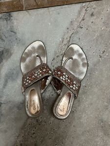 Elegant Gold Flats