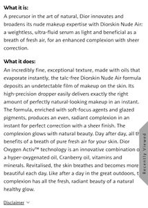 Diorskin Nude Air Serum Foundation (IVORY)