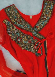 Anarkali Red Partywear Suit❤️✨