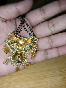 Jubilant Mangalsutra &amp; Earring Set