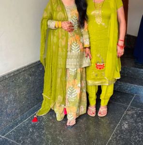 Green Garara Set