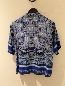 Stylish Blue Printed Top