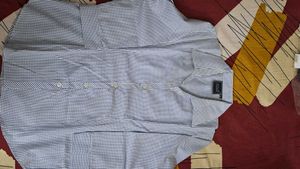 Zola Blue Checkered Button-Down Shirt