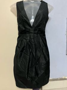 Pintrest Elegant Black Mini Dress
