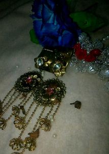 Floral Drop Earrings