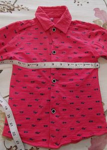 Red Shirt With Pant (12-18 Months Boy)