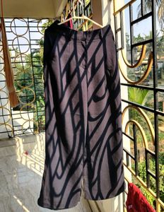 High Waist Korean Trouser Midnight Blue