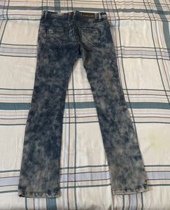 Distressed Bootcut Jeans